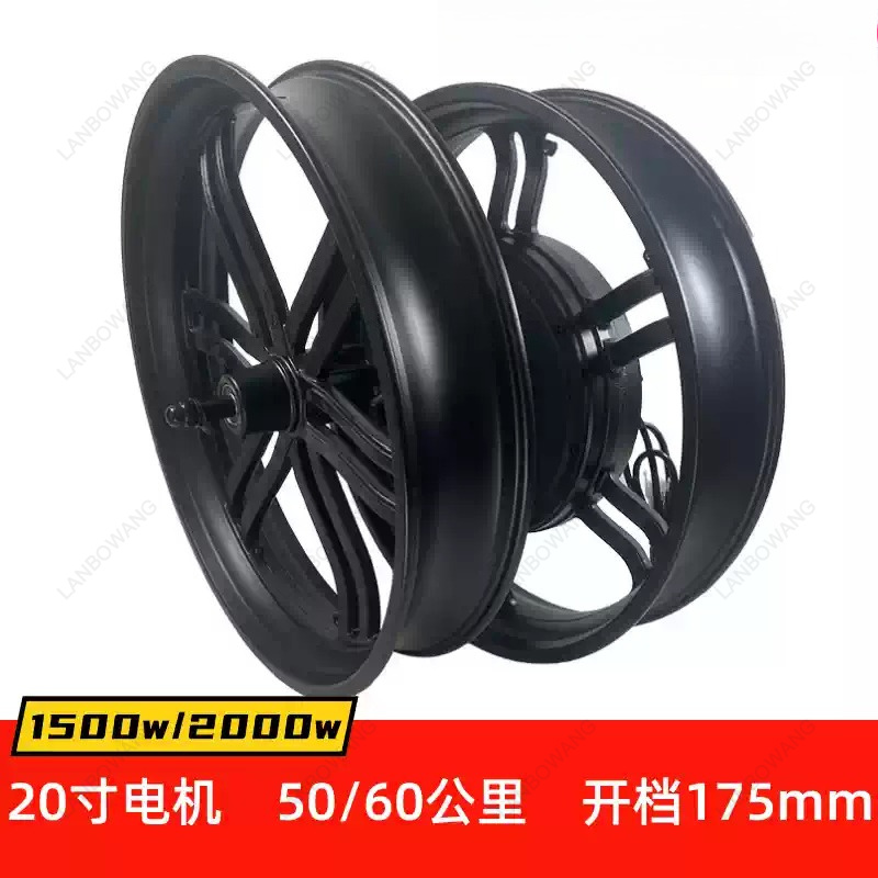 2000W 60km/h 20 Inch Fat Tire  - Fat Tire Ebike Conversion Kit 2000W ulasan dan harga